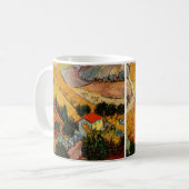 Mug Vincent van Gogh - Paysage, Maison et Plowman (Devant gauche)