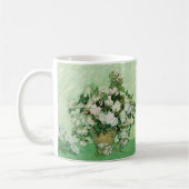 Mug Vincent van Gogh peignant, roses 1890 (Gauche)