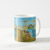 Mug Vincent van Gogh - Pont Langlois à Arles #1 (Devant droit)