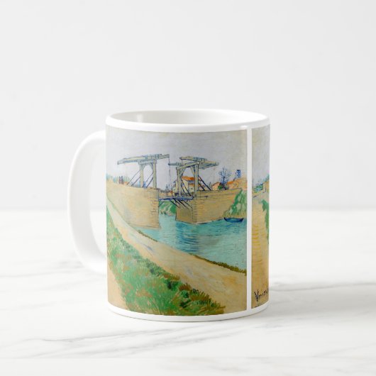 Mug Vincent van Gogh - Pont Langlois à Arles #2 (Devant gauche)