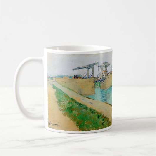 Mug Vincent van Gogh - Pont Langlois à Arles #2 (Gauche)