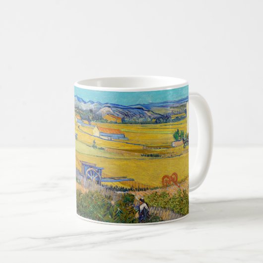 Mug Vincent van Gogh - Récolte à La Crau (Devant droit)