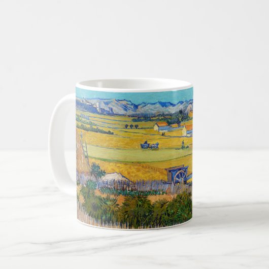Mug Vincent van Gogh - Récolte à La Crau (Devant gauche)
