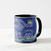 Mug Vincent van Gogh, Starry Night (Devant droit)