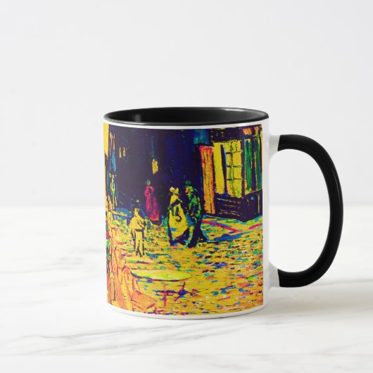 Mug Vincent Van Gogh - Terrasse de café la nuit Pop Ar (Droite)