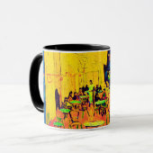 Mug Vincent Van Gogh - Terrasse de café la nuit Pop Ar (Devant gauche)