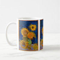 Vincent van Gogh - Vase avec cinq tournesols