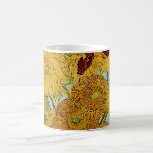 Mug Vincent Van Gogh - Vase avec douze tournesols (Centre)