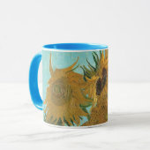 Mug Vincent van Gogh - Vase avec douze tournesols (Devant gauche)