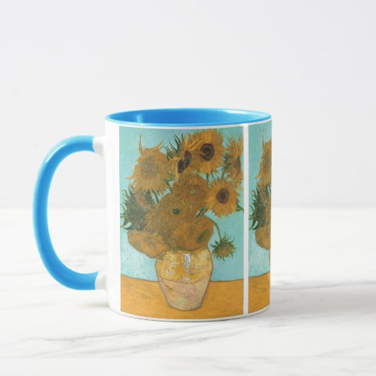 Mug Vincent van Gogh - Vase avec douze tournesols (Gauche)