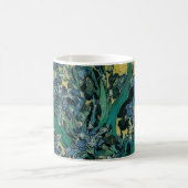 Mug Vincent van Gogh - Vase avec iris Fond jaune (Centre)