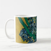 Mug Vincent van Gogh - Vase avec iris Fond jaune (Gauche)