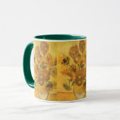 Mug Vincent van Gogh - Vase avec quinze tournesols (Devant gauche)