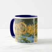 Mug Vincent van Gogh - Vie morte : Quatre tournesols c (Devant gauche)