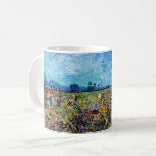 Mug Vincent van Gogh - Vignoble vert (Devant gauche)