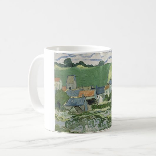 Mug Vincent van Gogh - Vue d'Auvers (Devant gauche)