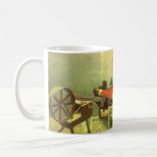 Mug Vincent van Gogh Weaver face à la roue à rotation (Gauche)