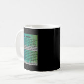 Mug Vincent Van Gogh Words Quotes Manifesto Tygraphy G (Devant gauche)