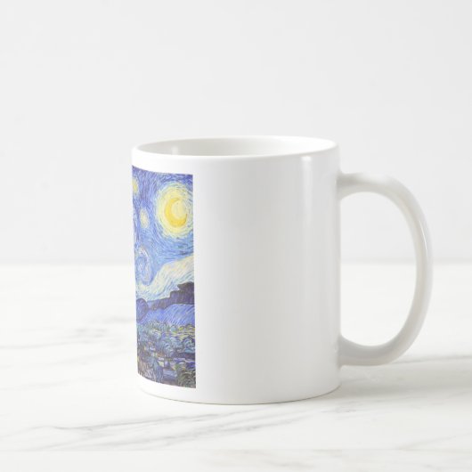 Mug Vincent Willem van Gogh , “ Starry Night ” (Droite)