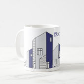 Mug Vinduer de København - fenêtres de Copenhague (Devant gauche)
