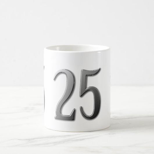 Mug Vingt-cinq 25e anniversaire (Centre)