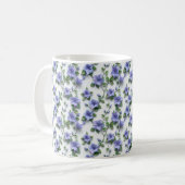 Mug Vins de traînée botanique Lavender Lilac florale M (Devant gauche)