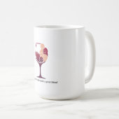 Mug Vins et amis font un grand mélange (Devant droit)