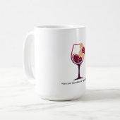 Mug Vins et amis font un grand mélange (Devant gauche)