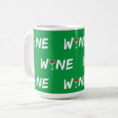 Mug VINS rouges (Devant gauche)