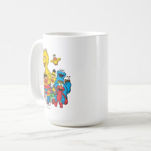 Mug Vintage 123, rue Sésame (Devant gauche)