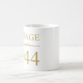 Mug Vintage 1944 80e anniversaire (Centre)