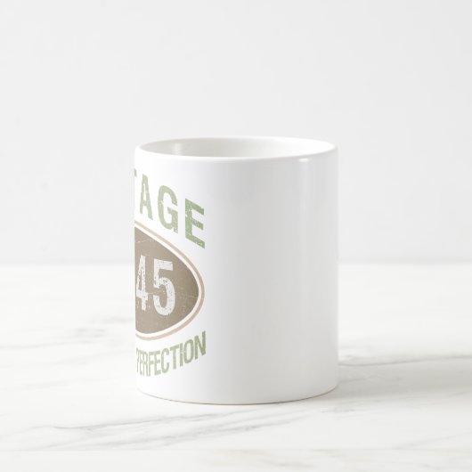 Mug Vintage 1945 80e anniversaire (Centre)