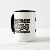 Mug Vintage 1964 - Âgé À La Perfection (Devant gauche)