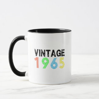 Mug Vintage 1965 Cadeaux d'anniversaire de 60 ans de 1