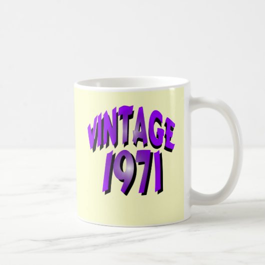 Mug Vintage 1971 (Droite)