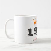 Mug Vintage 1972 édition limitée 50e cadeau d'annivers (Gauche)