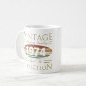 Mug Vintage 1974 50e anniversaire (Devant gauche)
