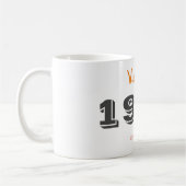 Mug Vintage 1981 édition limitée 40e cadeau d'annivers (Gauche)