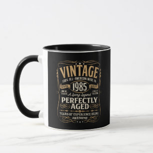 Mug Vintage 1985 Édition Limitée Parfaitement Vieillie