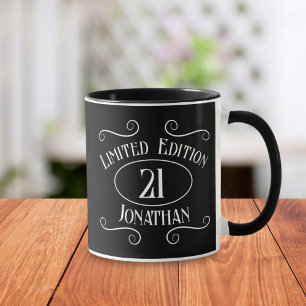 Mug Vintage 21e anniversaire pour lui édition limitée