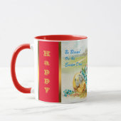 Mug Vintage 3 poulets Vacances de Pâques (Gauche)