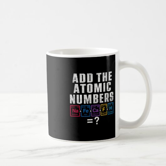Mug Vintage 67 Six Seven Mème Éléments Périodiques (Droite)