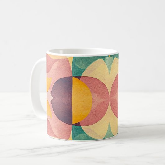 Mug Vintage Abstract Pattern (Devant gauche)