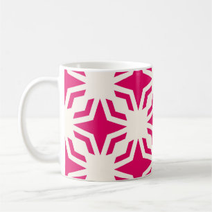 Mug Vintage abstrait intérieur géométrique sans coutur