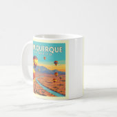 Mug Vintage Albuquerque New Mexico (Devant gauche)
