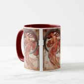 Mug Vintage Alphones Mucha Dance (Devant gauche)