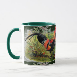 Mug Vintage Andrew Neale Red Jungle Fowl