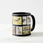 Mug Vintage Anglais Setter Cigarette Cartes en céramiq (Devant droit)