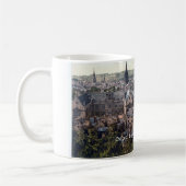 Mug Vintage Angleterre Oxford City panorama c1895 (Gauche)