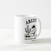 Mug Vintage Arizona Travel (Devant droit)